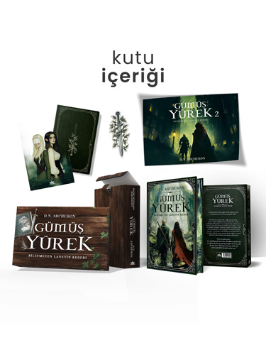 Gümüş Yürek 2 - Bilinmeyen Lanetin Kederi (Ciltli - Özel Kutulu Set)