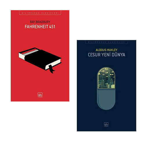 Fahrenheit 451 - Cesur Yeni Dünya (2 Kitap Takım)