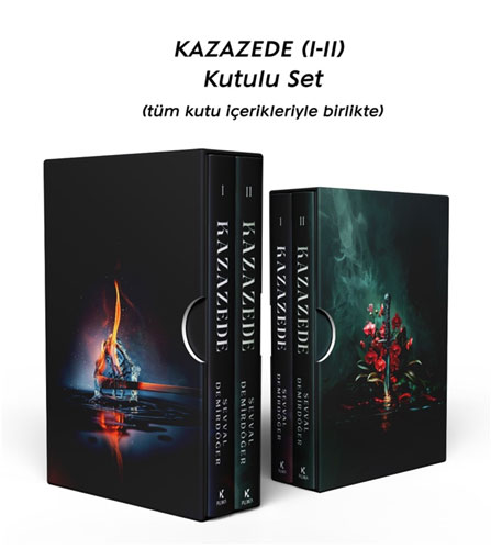 Kazazede 1-2 (Ciltli - Kutulu Set)