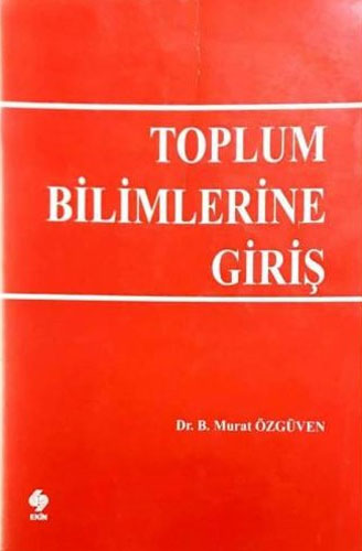 Toplum Bilimlerine Giriş 