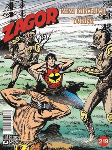 Zagor Sayı 219 - Kara Kurtların Dönüşü