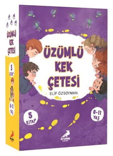 Üzümlü Kek Çetesi Seti - 5 Kitap Takım