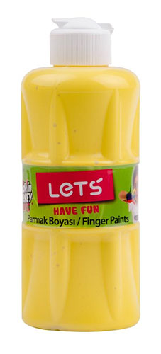 Lets Parmak Boyası 250 Ml. Sarı