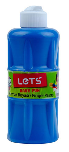 Lets Parmak Boyası 250 Ml. Mavi