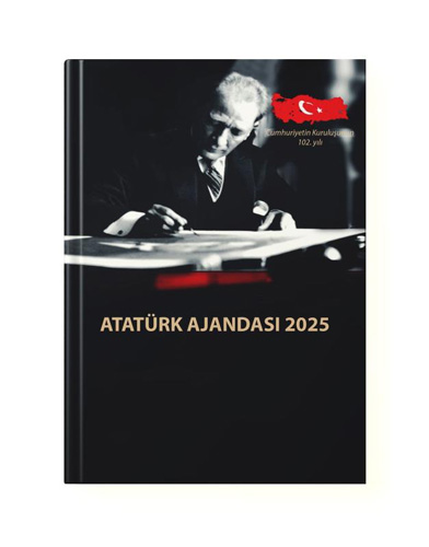 2025 Atatürk Ajandası (Ciltli) 