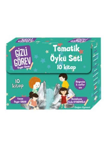 Gizli Görev - Tematik Öykü Seti - 10 Kitap Takım