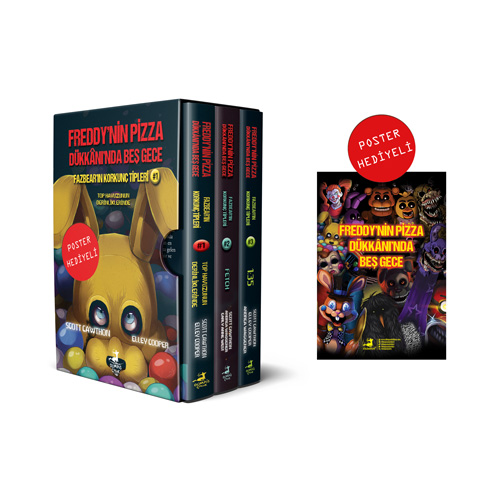 Fazbear'in Korkunç Tipleri Serisi - 3 Kitap Takım (Kutulu)