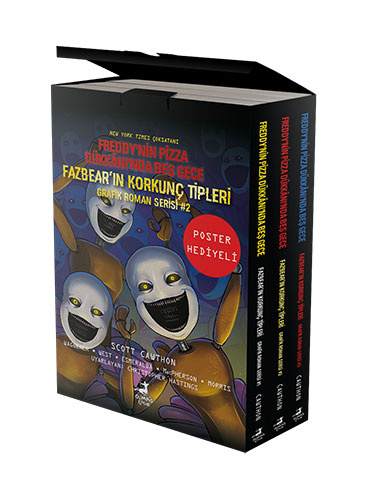 Fazbear'ın Korkunç Tipleri Çizgi Roman Set - 3 Kitap Takım