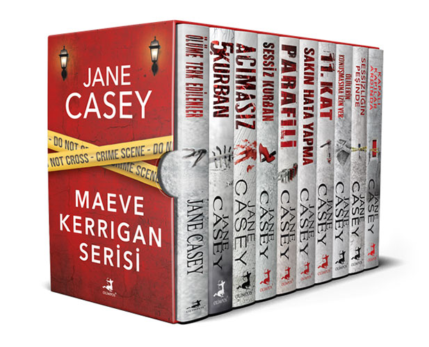 Jane Casey Maeve Kerrigan Serisi Tüm Kitaplar - Kutulu Set