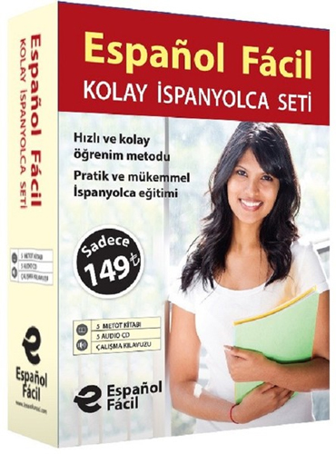 Kolay İspanyolca Seti-Türkçe-İspanyolca