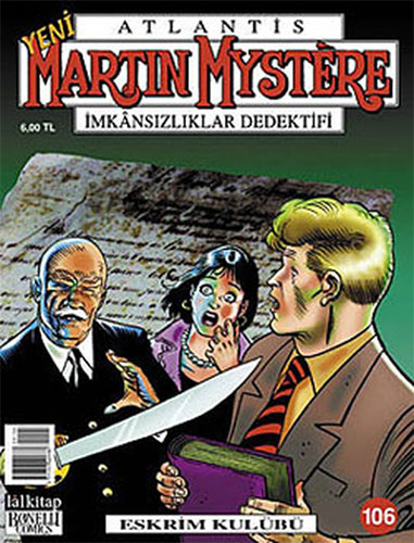 Martin Mystere Sayı 106 - Eskrim Kulübü