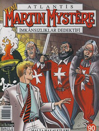 Martin Mystere Sayı 90 - Malta Hayaletleri