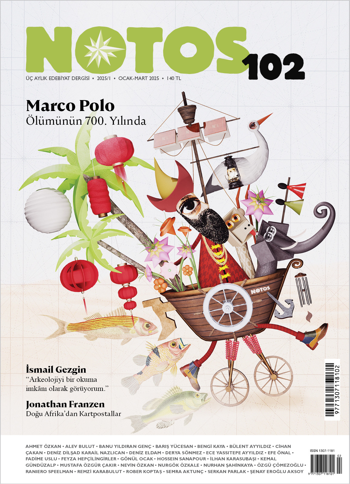 Notos Öykü Dergisi Sayı - 102