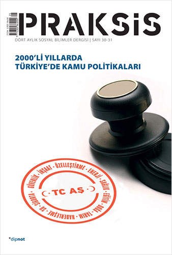 Praksis Sayı: 30-31 - 2000’li Yıllarda Türkiye’de Kamu Politikaları