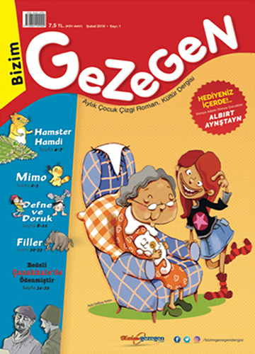 Bizim Gezegen Dergisi Aylık Çocuk Çizgi Roman, Kültür Dergisi - Şubat