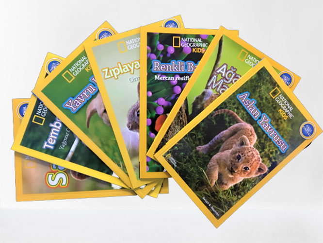 National Geographic Kids Okul Öncesi Seti - 7 Kitap Takım