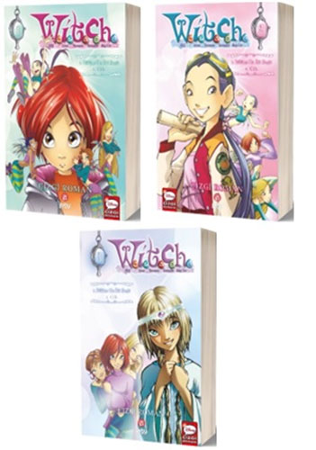 Disney Manga W.i.t.c.h 1-2-3 1. Bölüm Seti