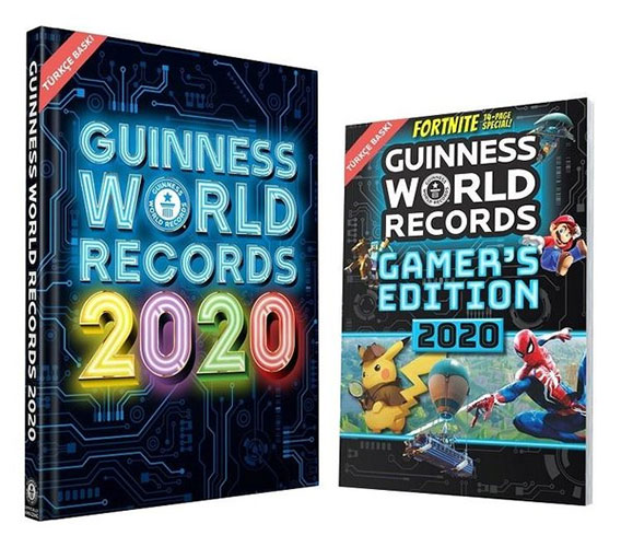 Guinness World Records 2020 - 2 Kitap Takım (Ciltli)