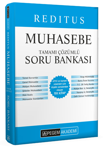 2021 Reditus Muhasebe Tamamı Çözümlü Soru Bankası