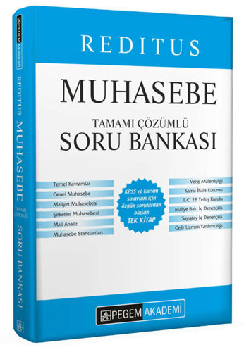 2022 Reditus Muhasebe Tamamı Çözümlü Soru Bankası