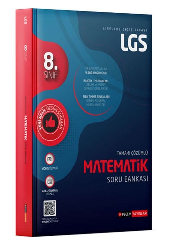 LGS 8. Sınıf Matematik Tamamı Çözümlü Soru Bankası