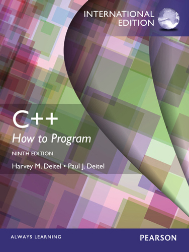 C++ How to Program (Early Objects Version), International Edition