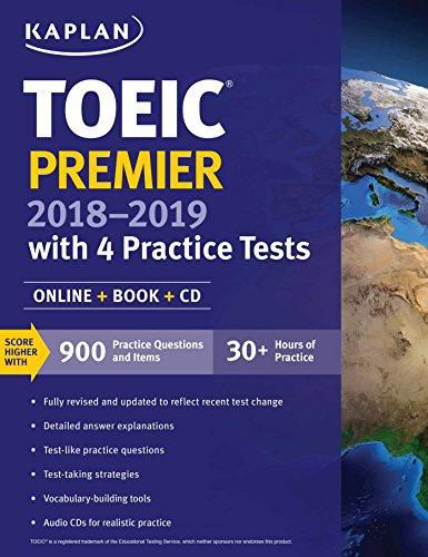 TOEIC Premier 2018 - 2019 With 4 Practice Tests