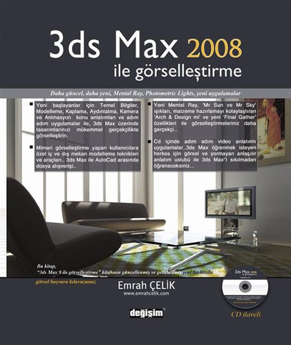 3ds Max 2008 ile Görselleştirme (Cd'li)