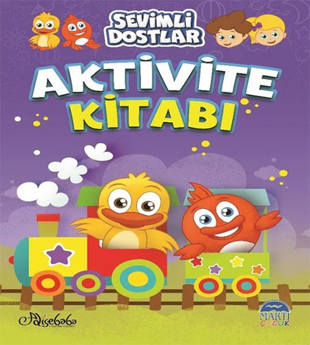 Sevimli Dostlar Aktivite Kitabı - 2