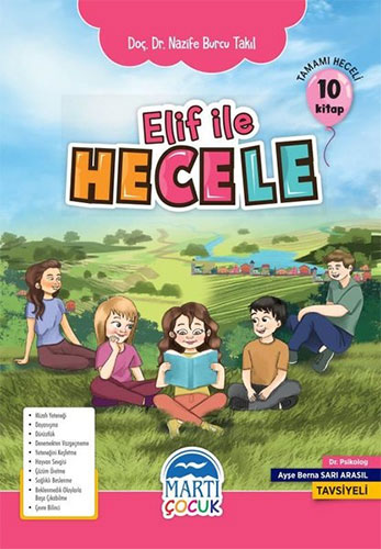 Elif ile Hecele Okuma Seti (10 Kitap Takım)