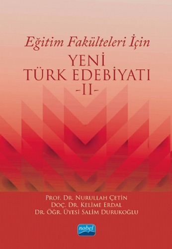 Eğitim Fakülteleri İçin Yeni Türk Edebiyatı 2