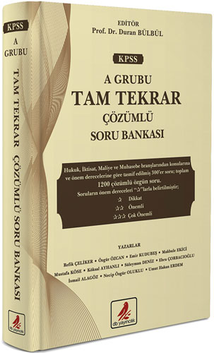 Tam Tekrar Soru Bankası Çözümlü