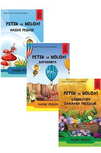 Petek ve Koloninin Maceraları Seti - 3 Kitap Takım