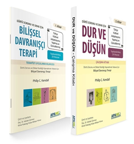 Bilişsel Davranışçı Terapi - Dur ve Düşün - 2 Kitap Takım