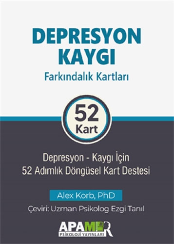 Depresyon Kaygı Farkındalık Kartları 52 Kart 