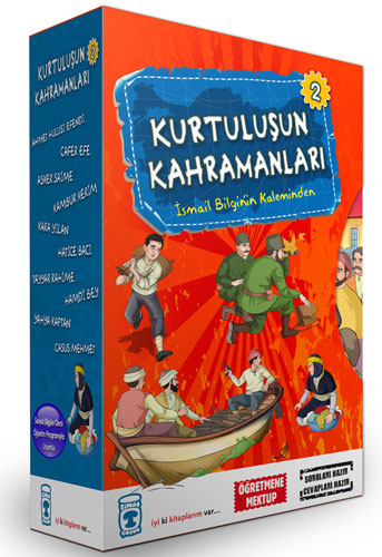 Kurtuluşun Kahramanları Seti 2 - 10 Kitap Takım