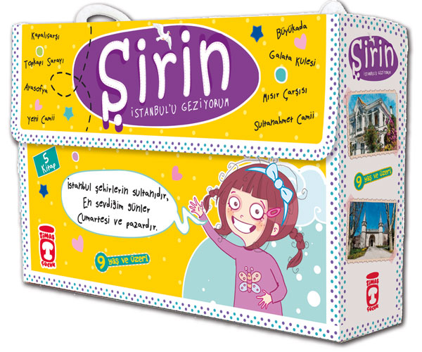 Şirin İstanbulu Geziyorum 1 Set - (5 Kitap)