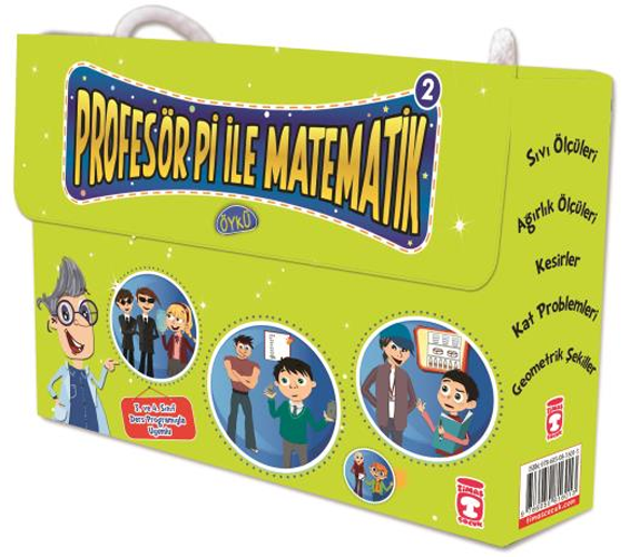 Profesör Pi ile Matematik 2 Set - 5 Kitap takım