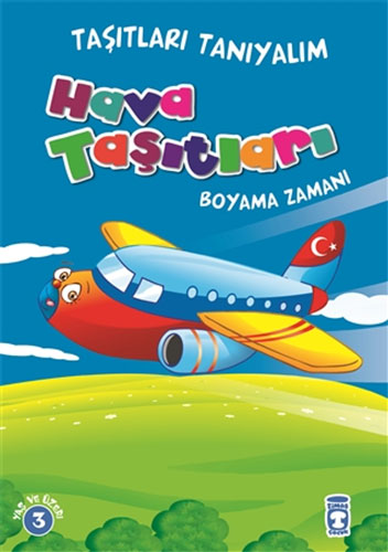 Taşıtları Tanıyalım - Hava Taşıtları Boyama Zamanı 