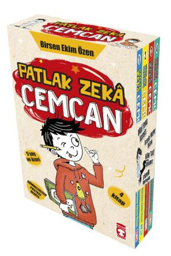 Patlak Zeka Cemcan - 4 Kitap Takım (Ciltli)