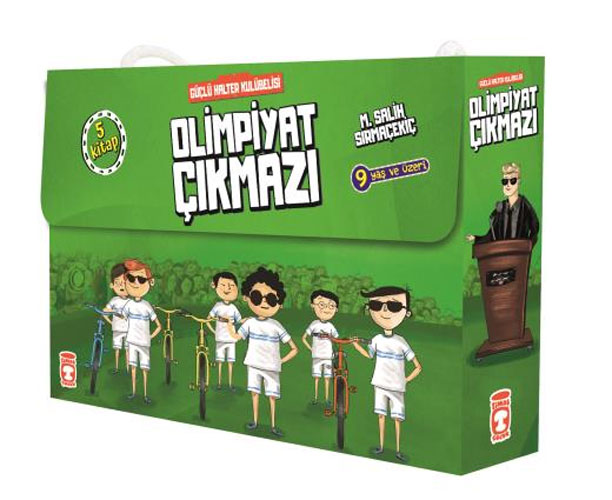 Olimpiyat Çıkmazı - Güçlü Halter Kulübelisi Set - 5 Kitap Takım