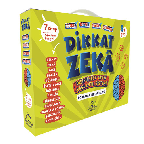 Dikkat - Zeka 2. Sınıf Seti 8+ Yaş (7 Kitap Takım)