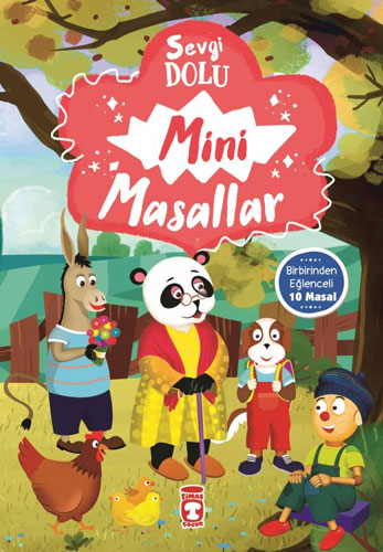 Sevgi Dolu Mini Masallar  - 10 Kitap Takım (Ciltli)