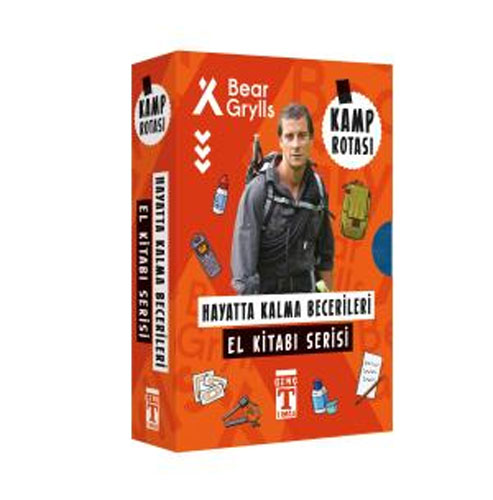 Bear Grylls Hayatta Kalma Becerileri El Kitabı Serisi - 6 Kitap Takım