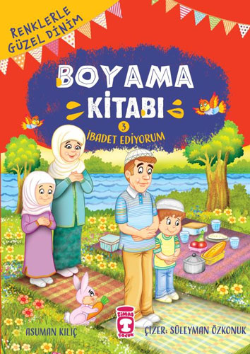 İbadet Ediyorum Boyama Kitabı 3