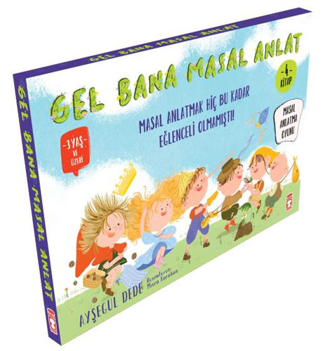 Gel Bana Masal Anlat Seti - 4 Kitap Takım