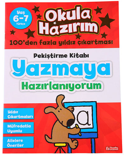 Okula Hazırım 1: Pekiştirme Kitabı Yazmaya Hazırlanıyorum