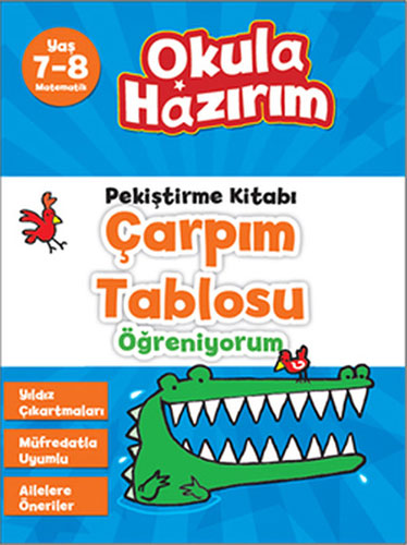 Pekiştirme Kitabı Çaprım Tablosu Öğreniyorum