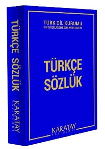 Türkçe Sözlük (Mavi)  Cep Boy