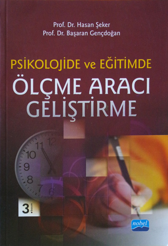 Psikolojide ve Eğitimde Ölçme Aracı Geliştirme